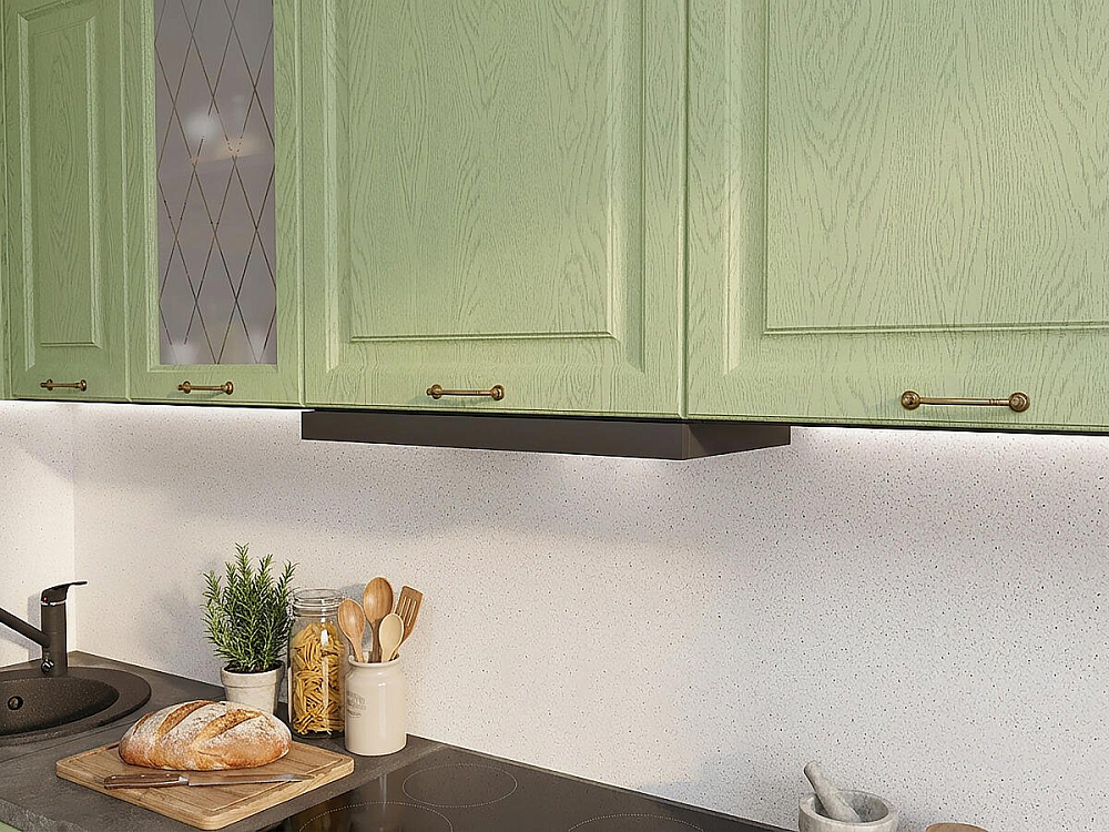 Ницца-05 Дуб Вотан/Дуб оливковый/Белый