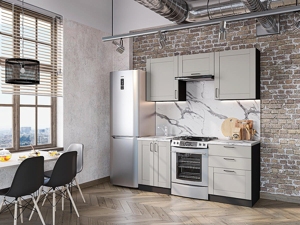 Лофт-05 graphite/grey silk